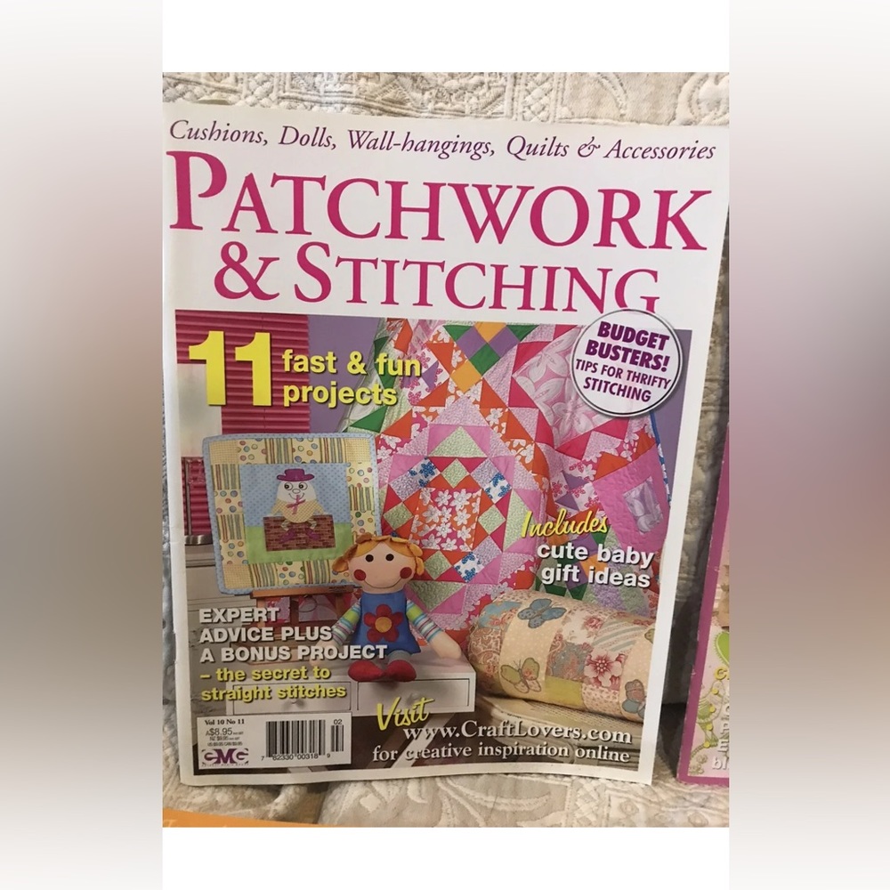 Patchwork Quilting Quilts Sewing Stitching craft magazine bundle - Picture 7 of 8